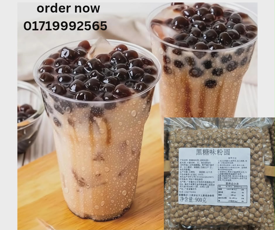Premium Boba Pearls for Bubble Tea – Made in China